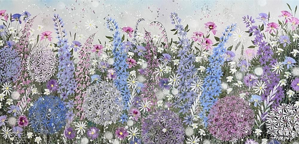 Jane Morgan - 'Blurred Lines' - Framed Original Art