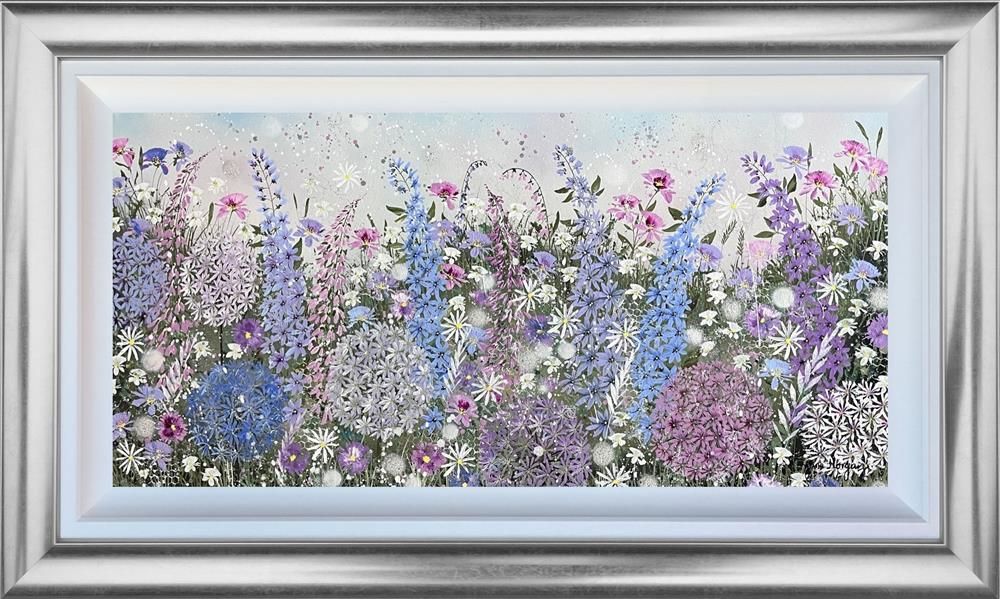 Jane Morgan - 'Blurred Lines' - Framed Original Art