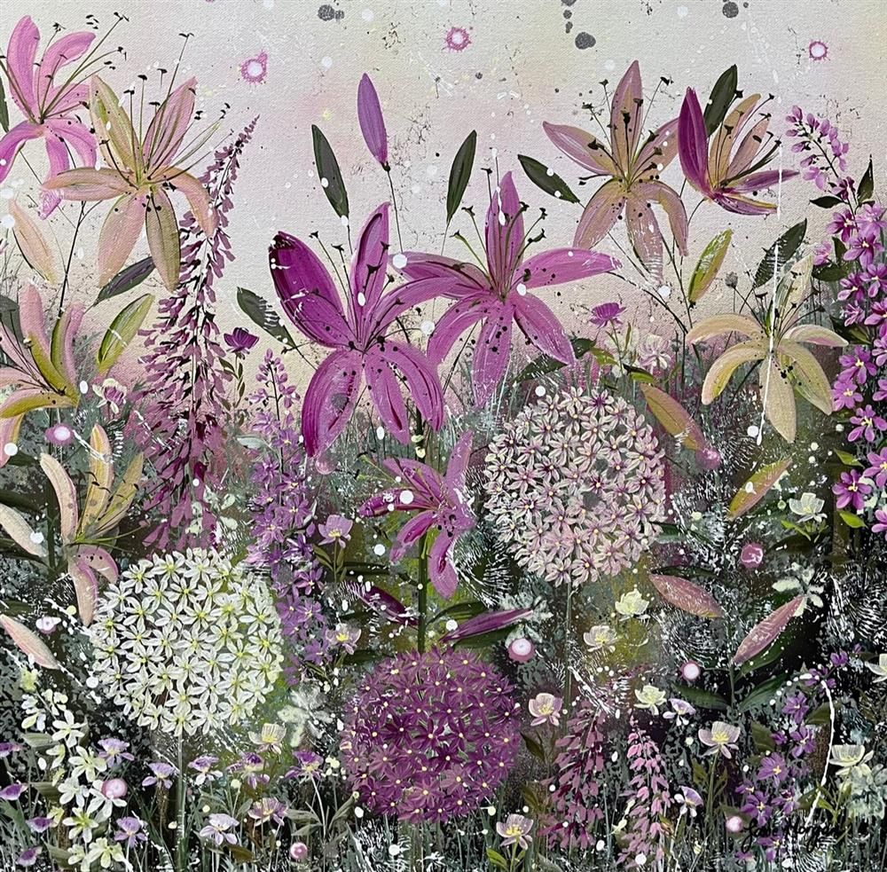 Jane Morgan - 'Cherry Pop' - Framed Original Art