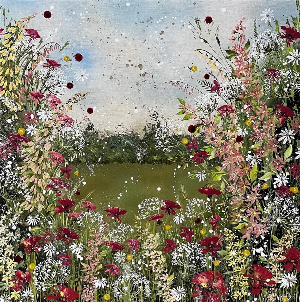 Jane Morgan - 'Land Ahead' - Framed Original Art