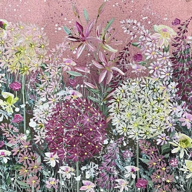 Jane Morgan - 'Rose Skies' - Framed Original Art