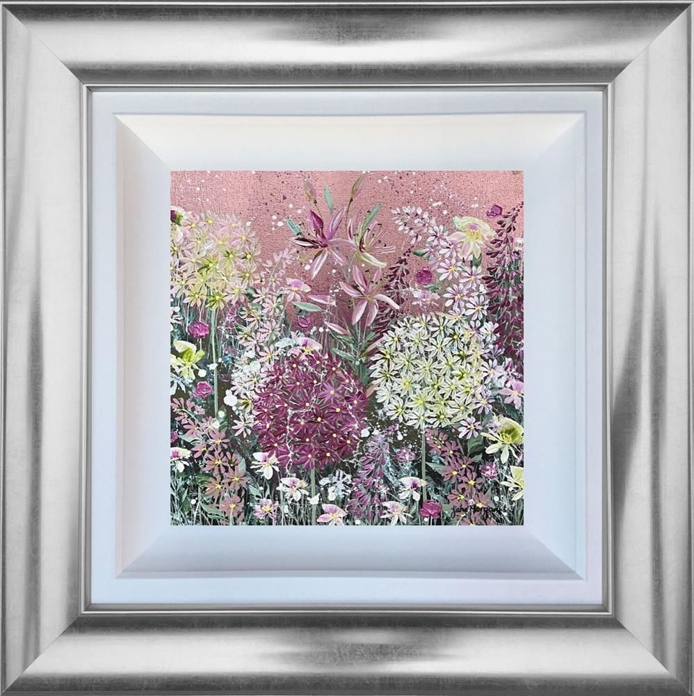 Jane Morgan - 'Rose Skies' - Framed Original Art