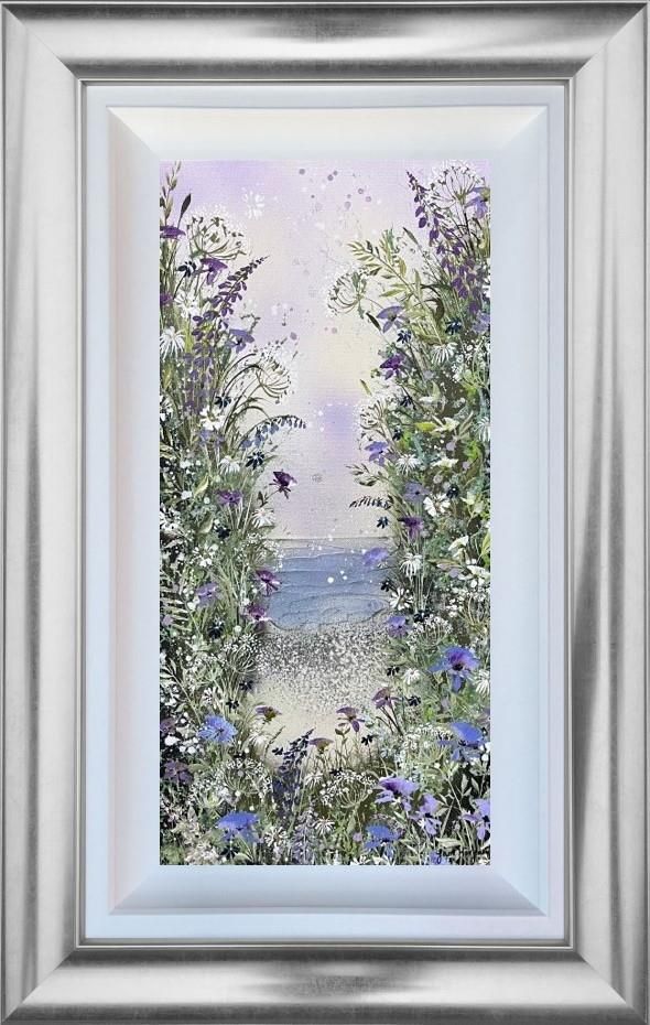 Jane Morgan - 'Ocean Bay' - Framed Original Art