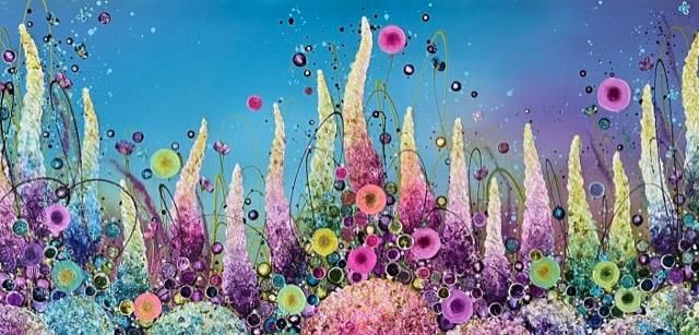 Leanne Christie - 'Serene Bliss' - Framed Original Artwork