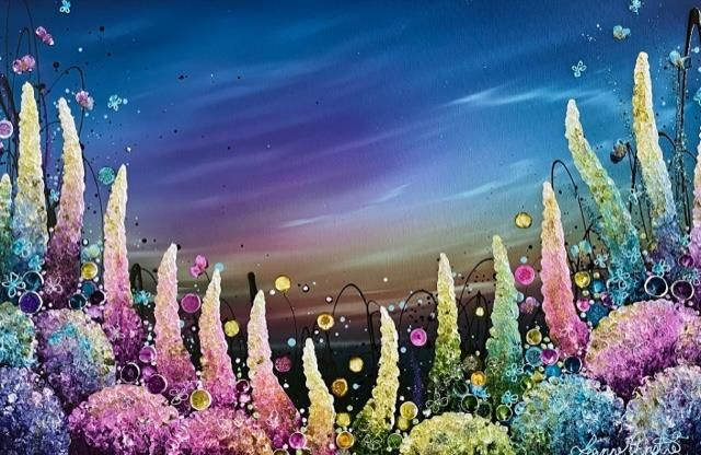 Leanne Christie - 'Full Of Love And Joy' - Framed Original Artwork