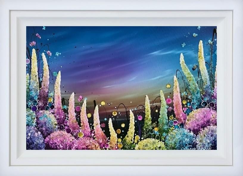 Leanne Christie - 'Full Of Love And Joy' - Framed Original Artwork