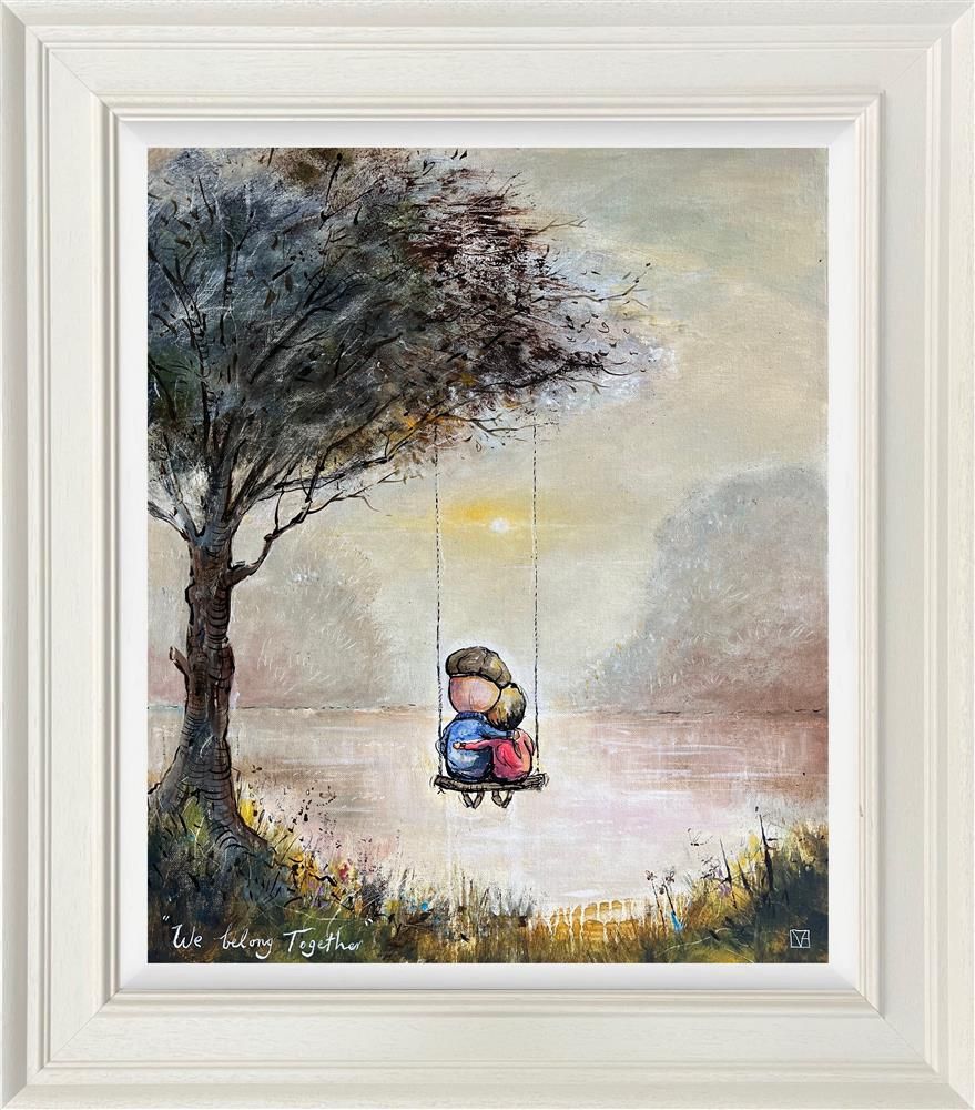 Michael Abrams - 'We Belong Together' - Framed Original Art