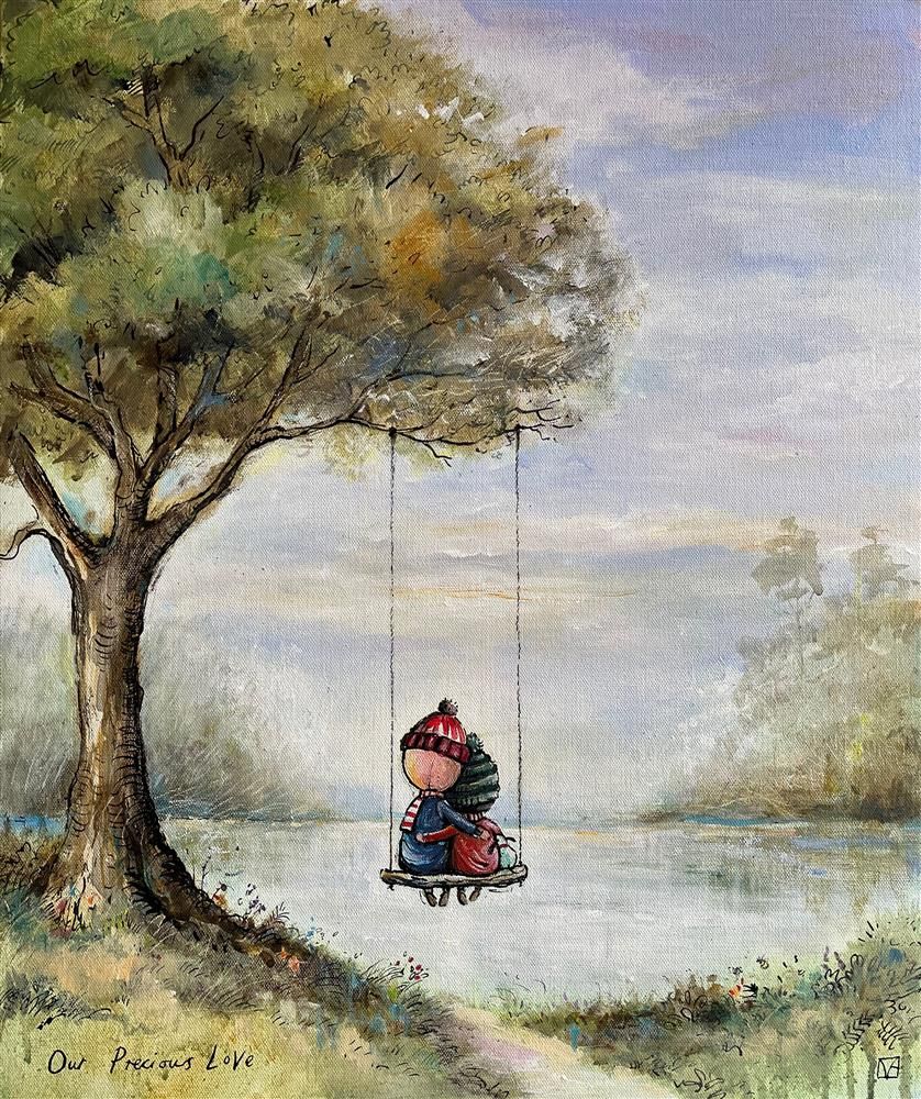 Michael Abrams - 'You Are My Everything' - Framed Original Art