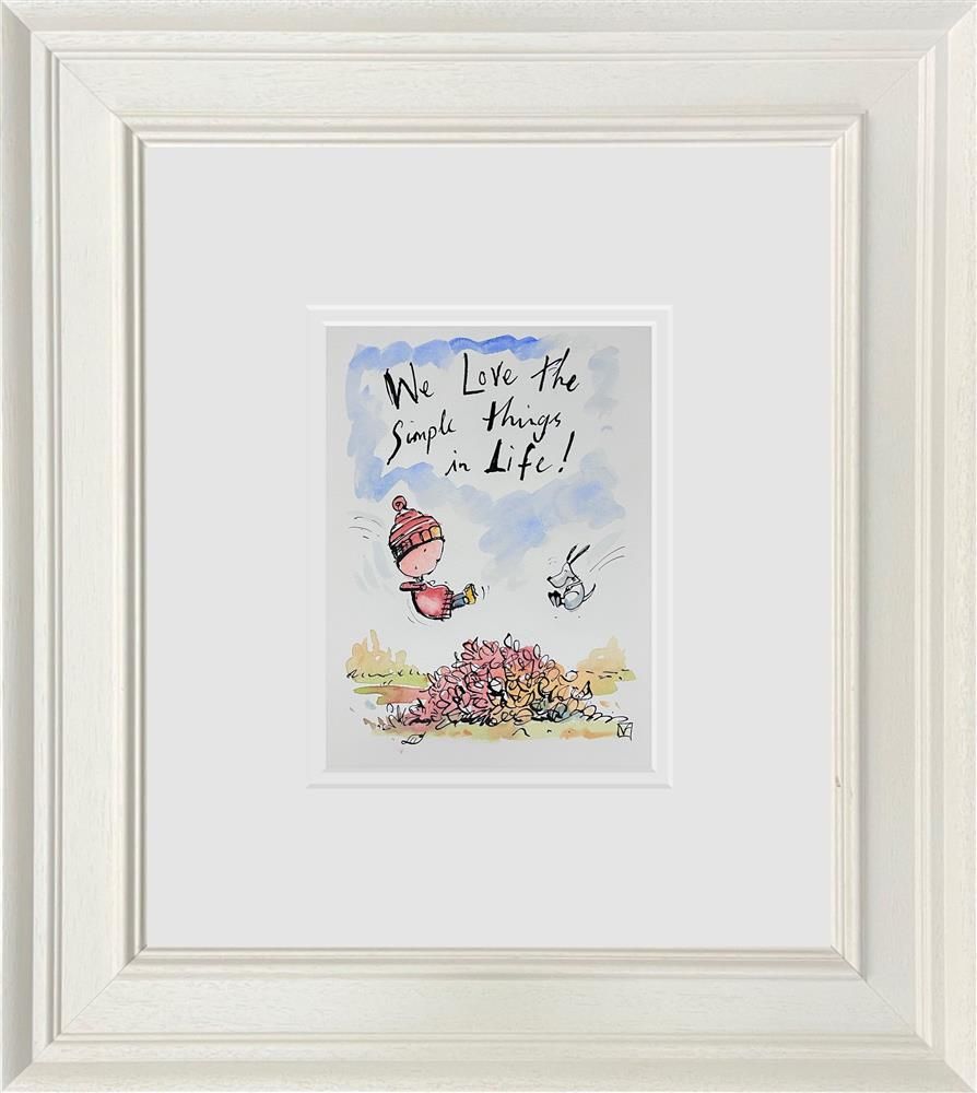 Michael Abrams - 'Simple Things In Life' - Framed Original Study