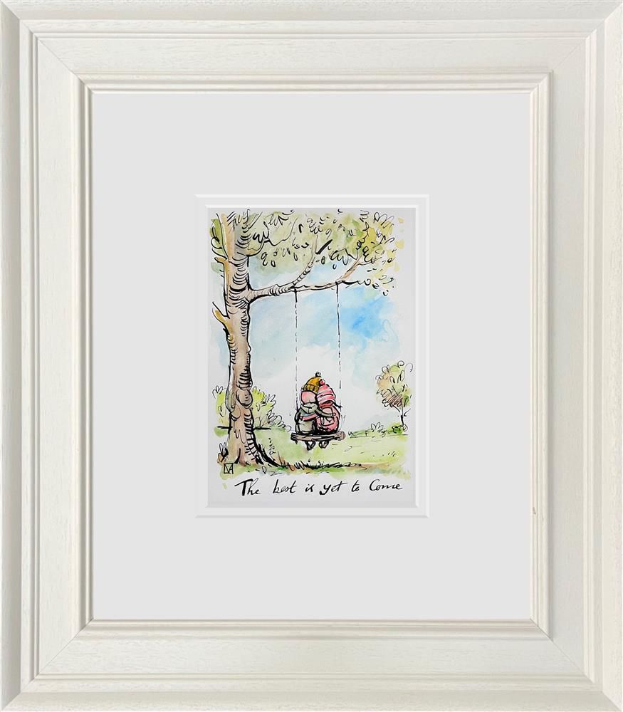 Michael Abrams - 'Best Is Yet To Come' - Framed Original Study