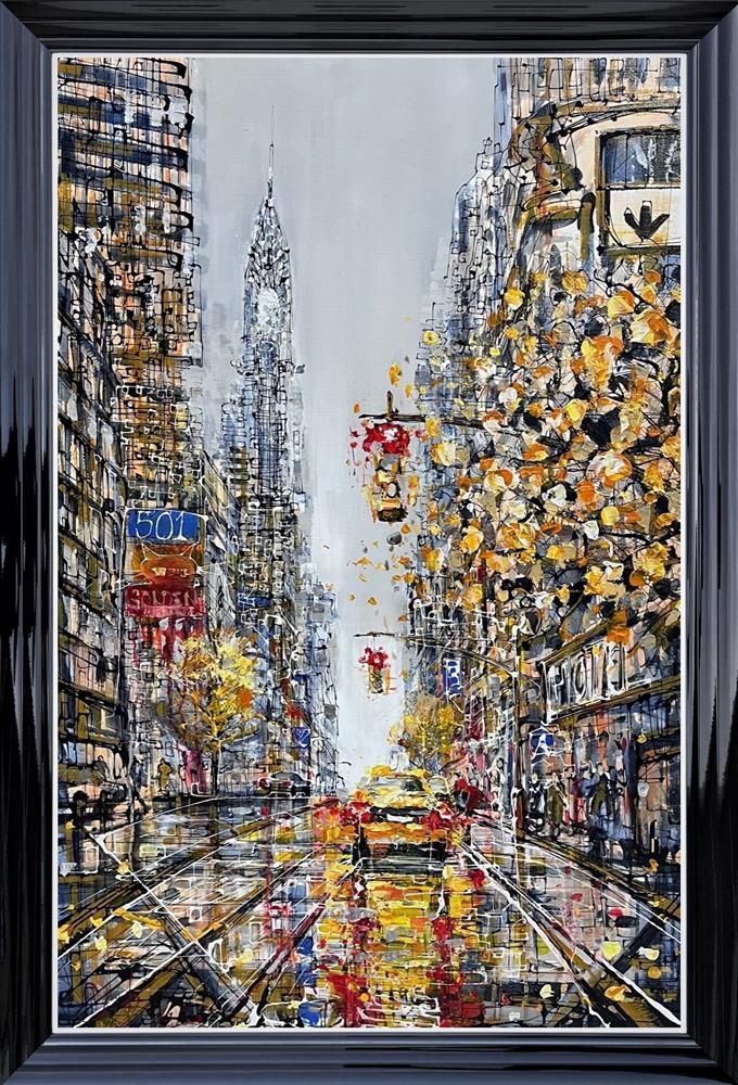 Nigel Cooke - 'Heading Downtown'  - Framed Original Artwork