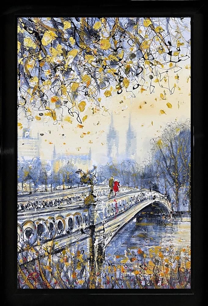 Nigel Cooke - 'Central Park Stroll'  - Framed Original Artwork