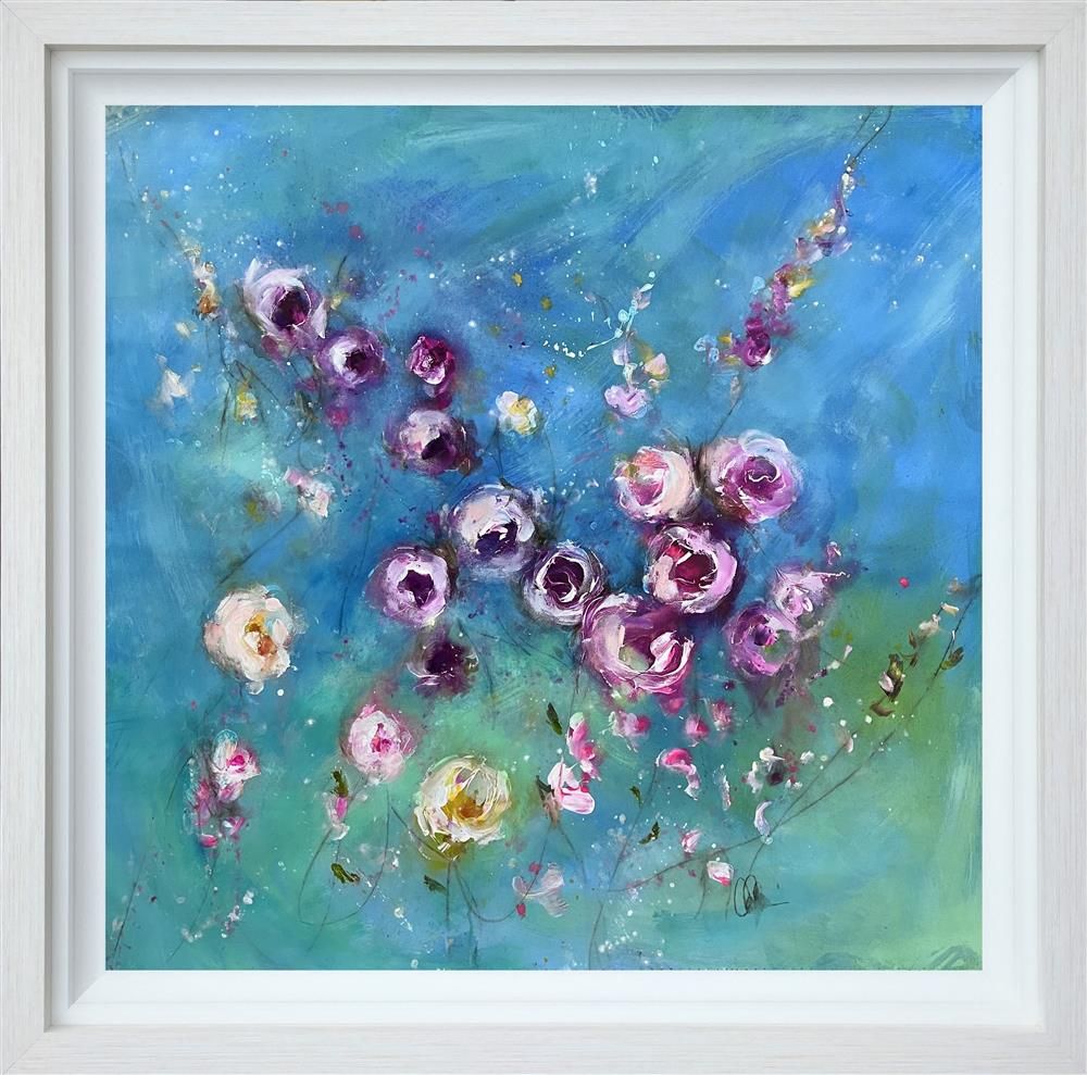 Carrie Clayden - 'Extra Sea' - Framed Original Artwork