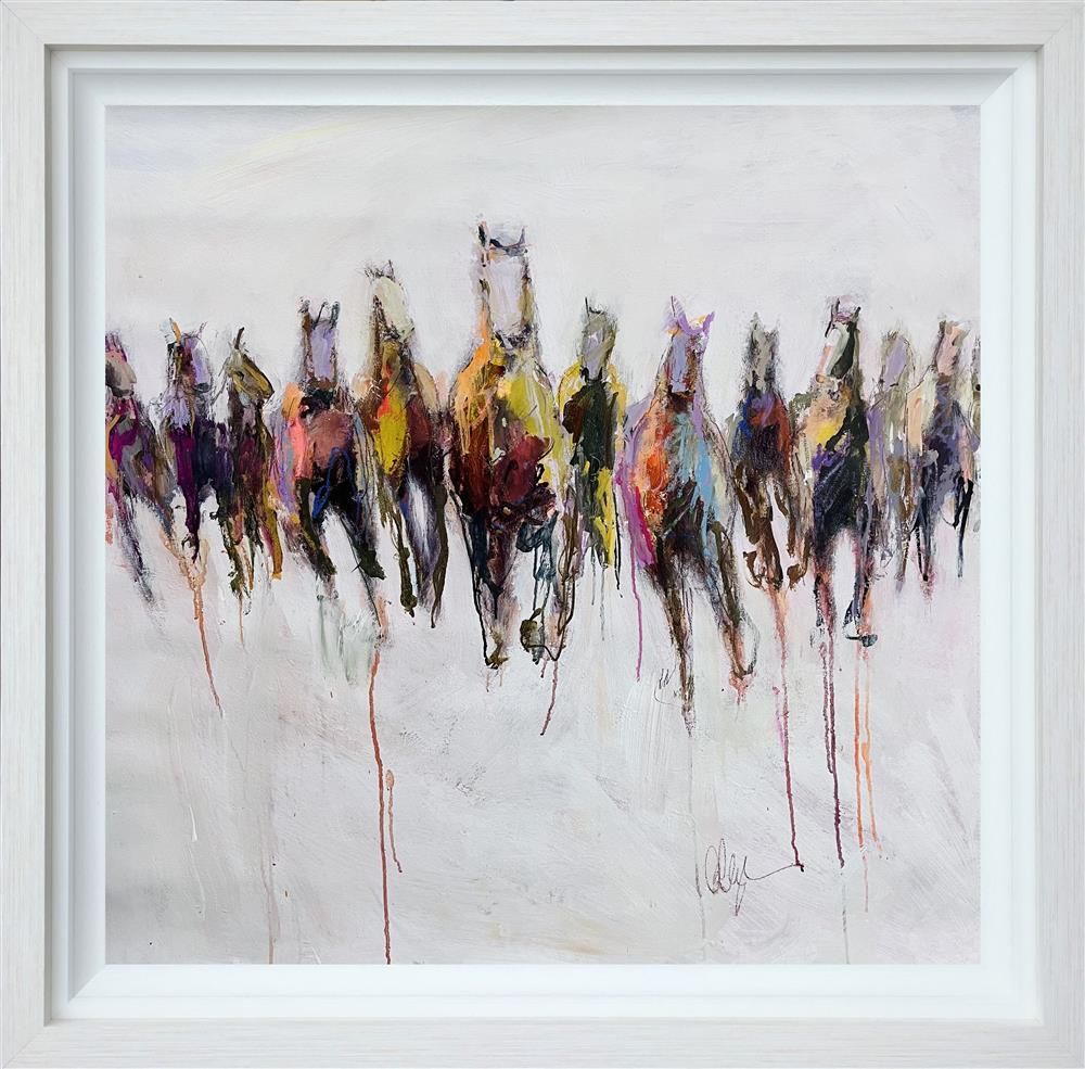 Carrie Clayden - 'Giddy Up' - Framed Original Artwork