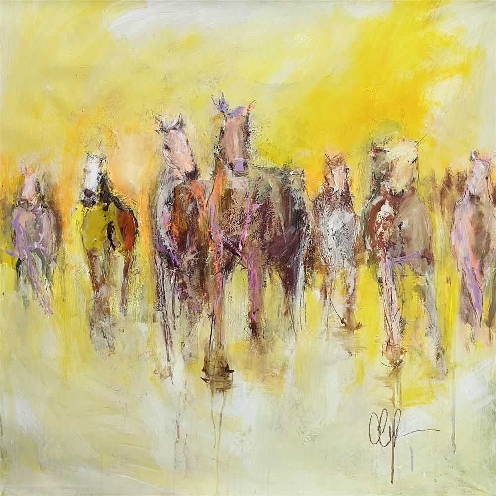 Carrie Clayden - 'Turn Me Loose' - Framed Original Artwork