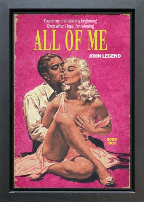 Linda Charles - 'All Of Me' - Framed Original Artwork