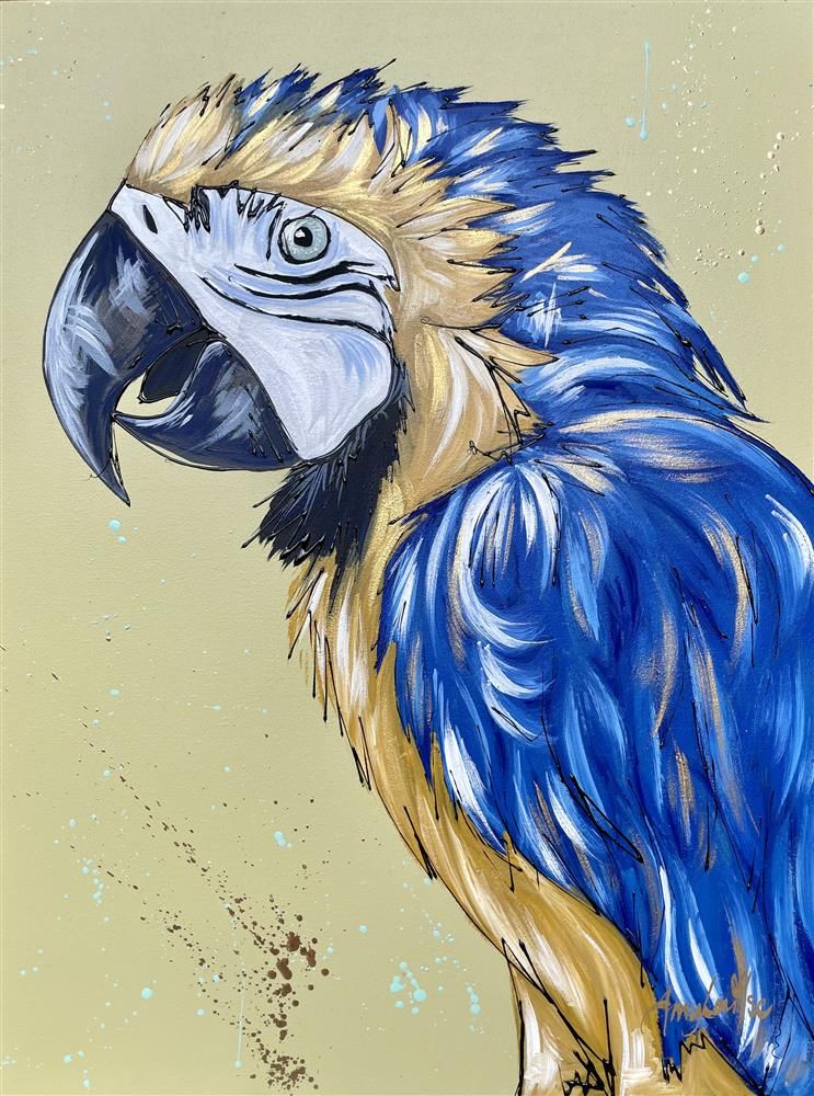 Amy Louise - 'Fly Away Peter' - Framed Original Art