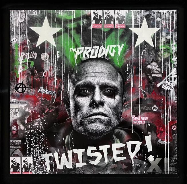 Add Subtract- 'Firestarter' - Framed Original Art