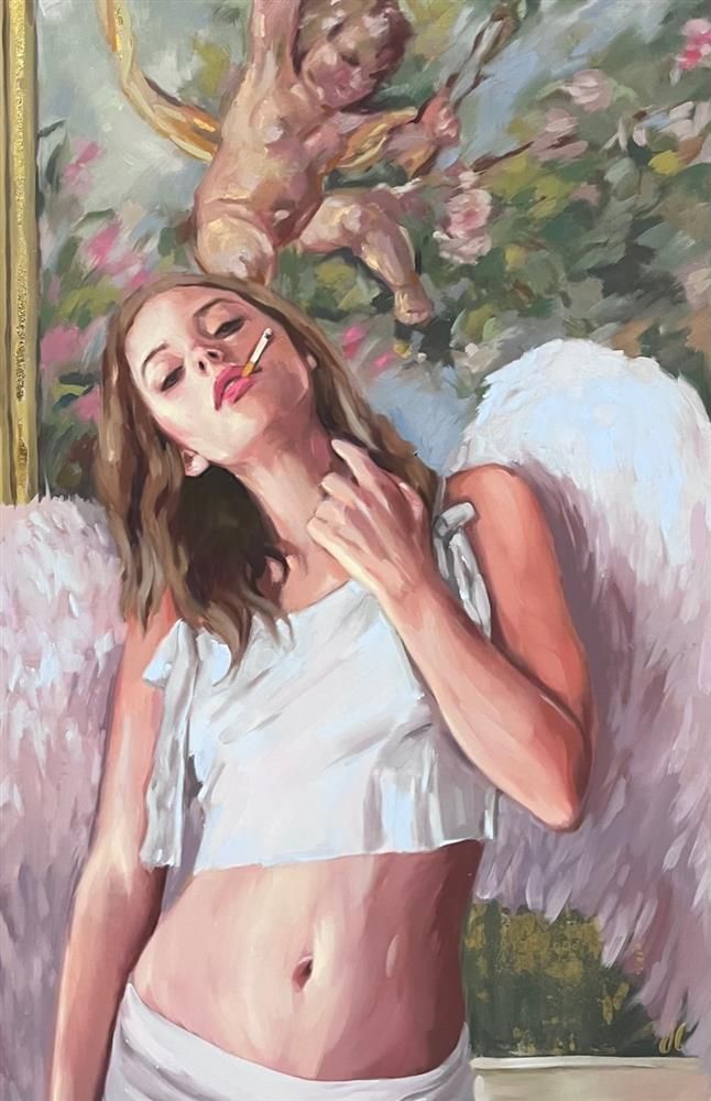 Joss Clapson - 'Waiting At The Gates' - Framed Original Art