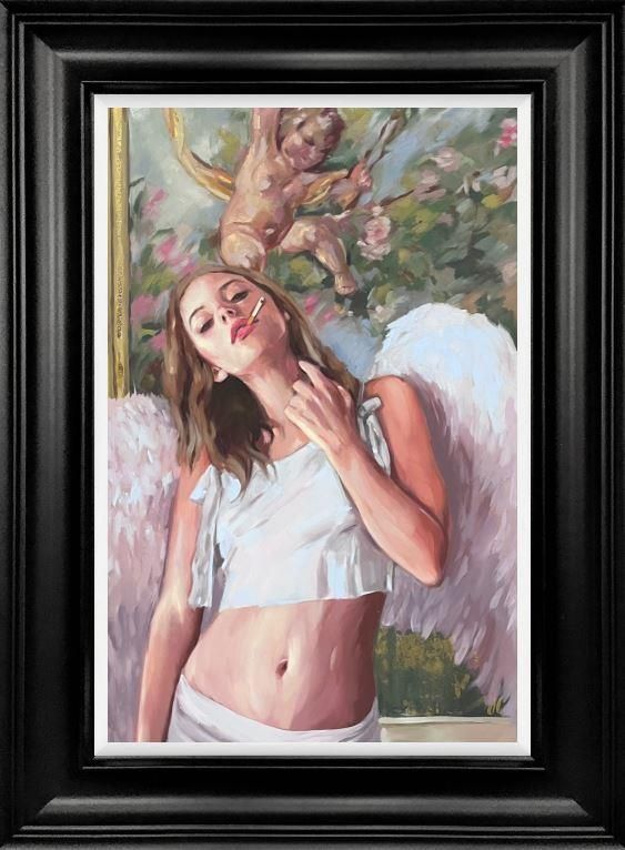 Joss Clapson - 'Waiting At The Gates' - Framed Original Art