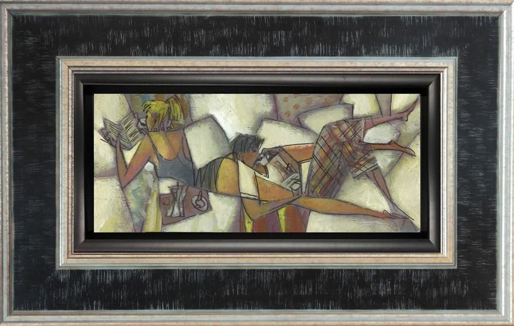 Andrei Protsouk - 'Laying Down' - Framed Original Art