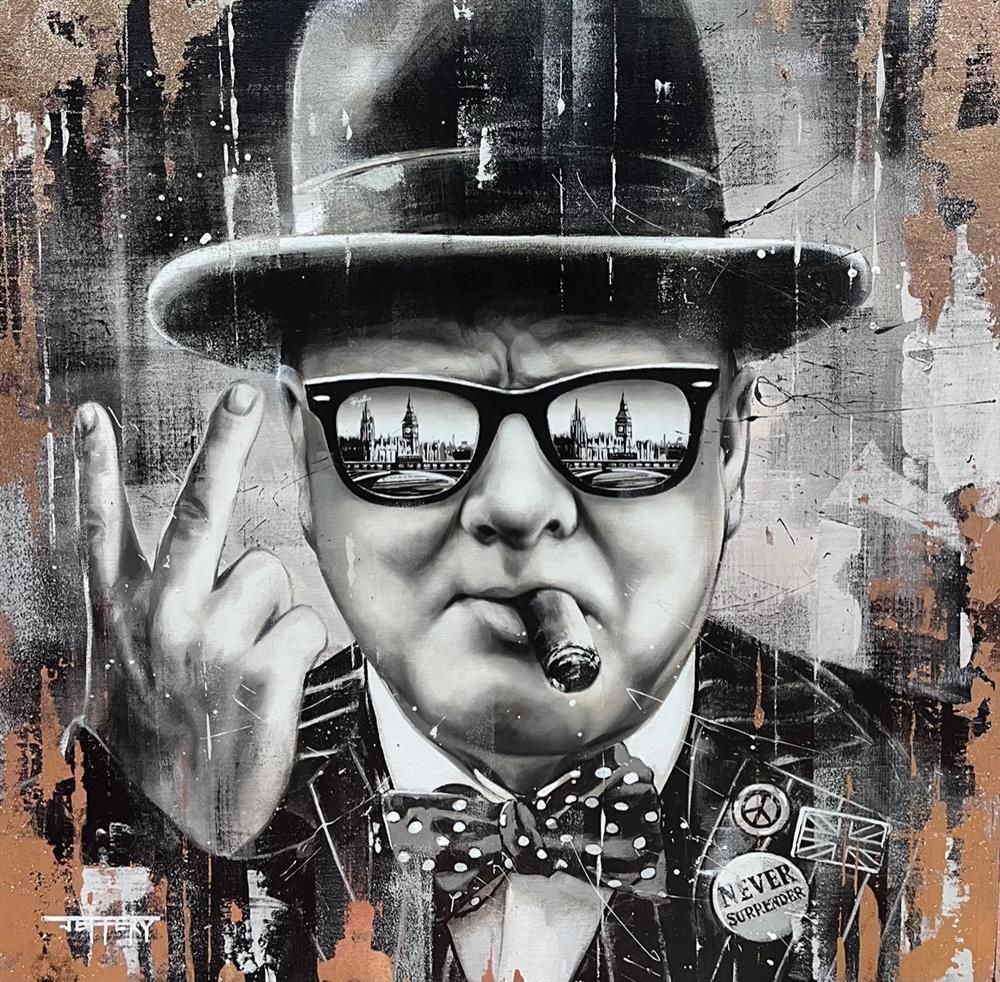 Ben Jeffery - 'Never Surrender' - Framed Original Art