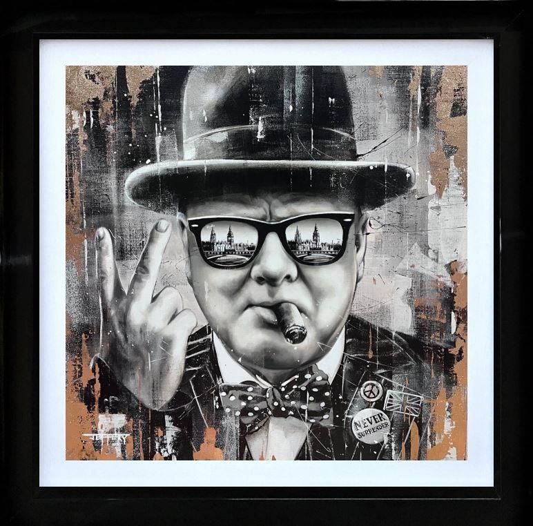 Ben Jeffery - 'Never Surrender' - Framed Original Art