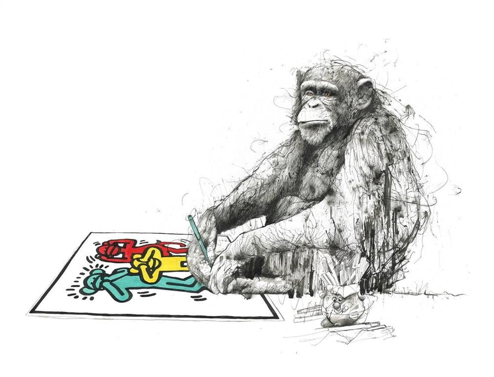 Scott Tetlow - 'Art Class' - Framed Limited Edition Print