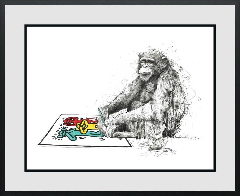 Scott Tetlow - 'Art Class' - Framed Limited Edition Print