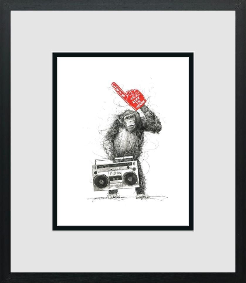 Scott Tetlow - 'Let's Rock The House' - Miniature - Framed Limited Edition Print