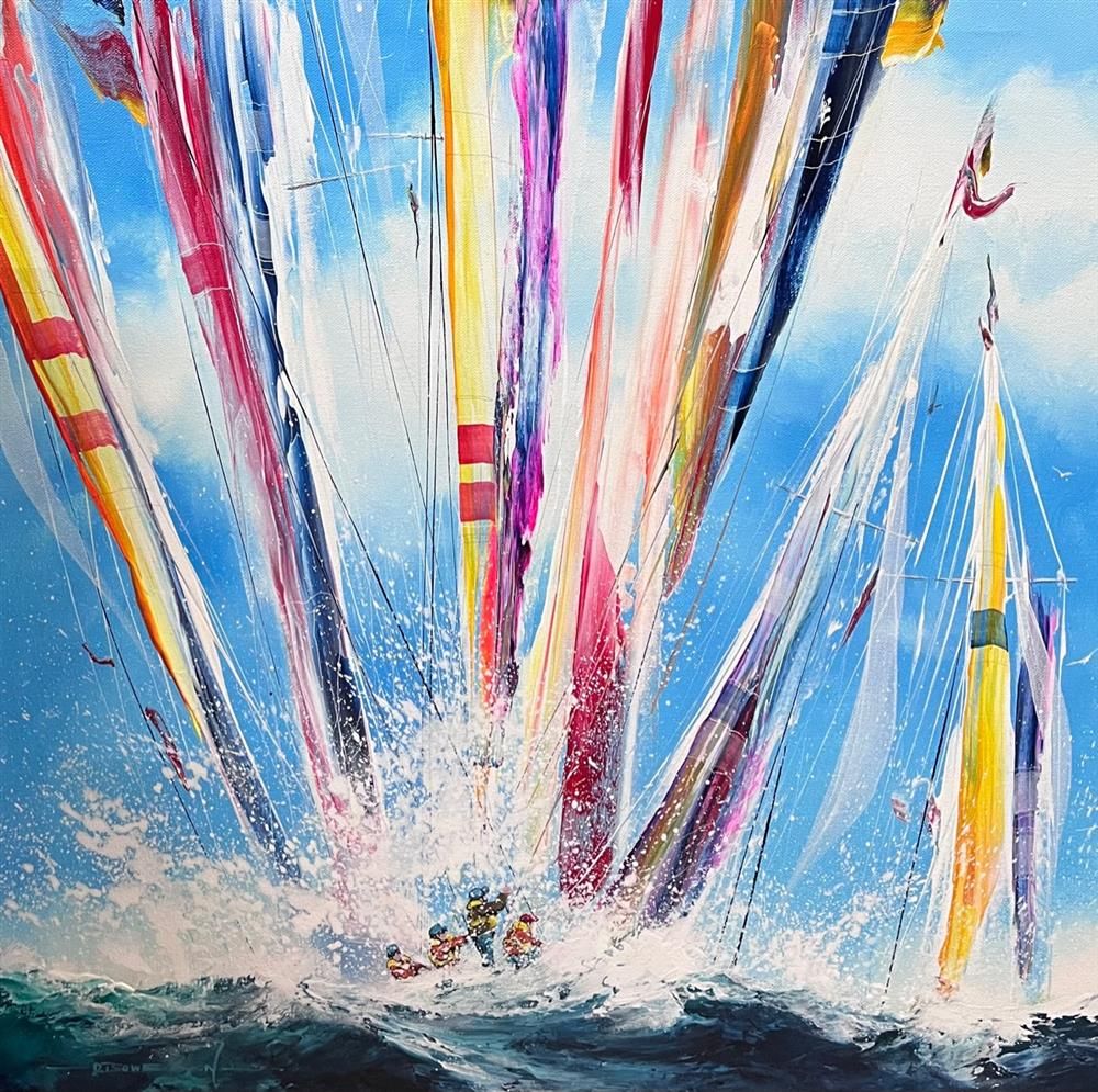 Dale Bowen - 'Sunshine And Waves' - Framed Original Art