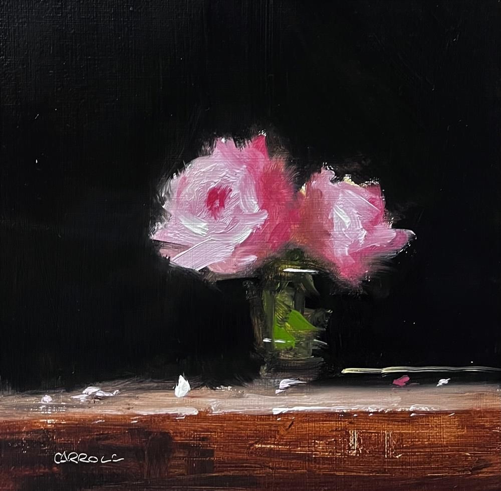 Neil Carroll - 'Pinks' - Framed Original Painting