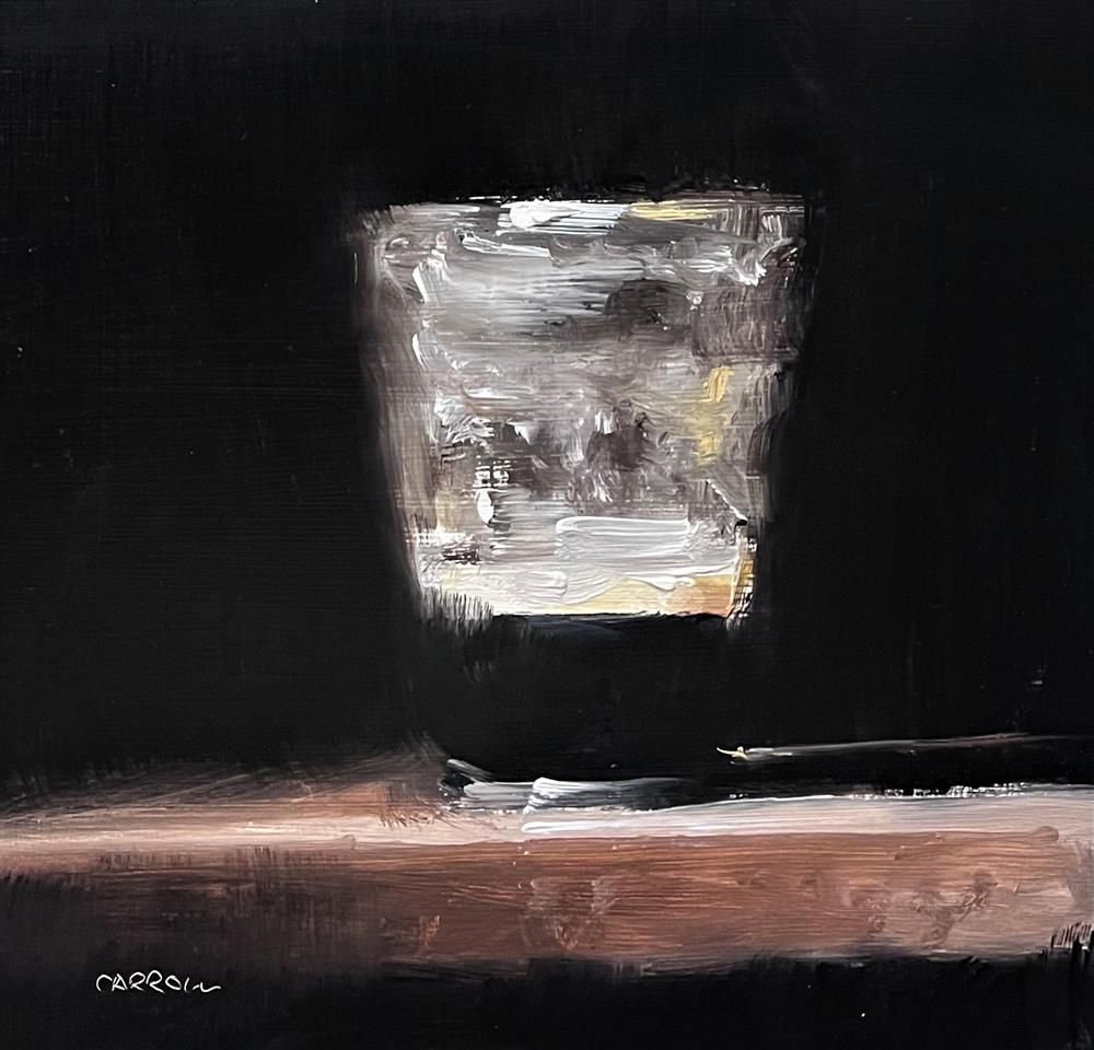 Neil Carroll - 'Glass Of Stout' - Framed Original Painting