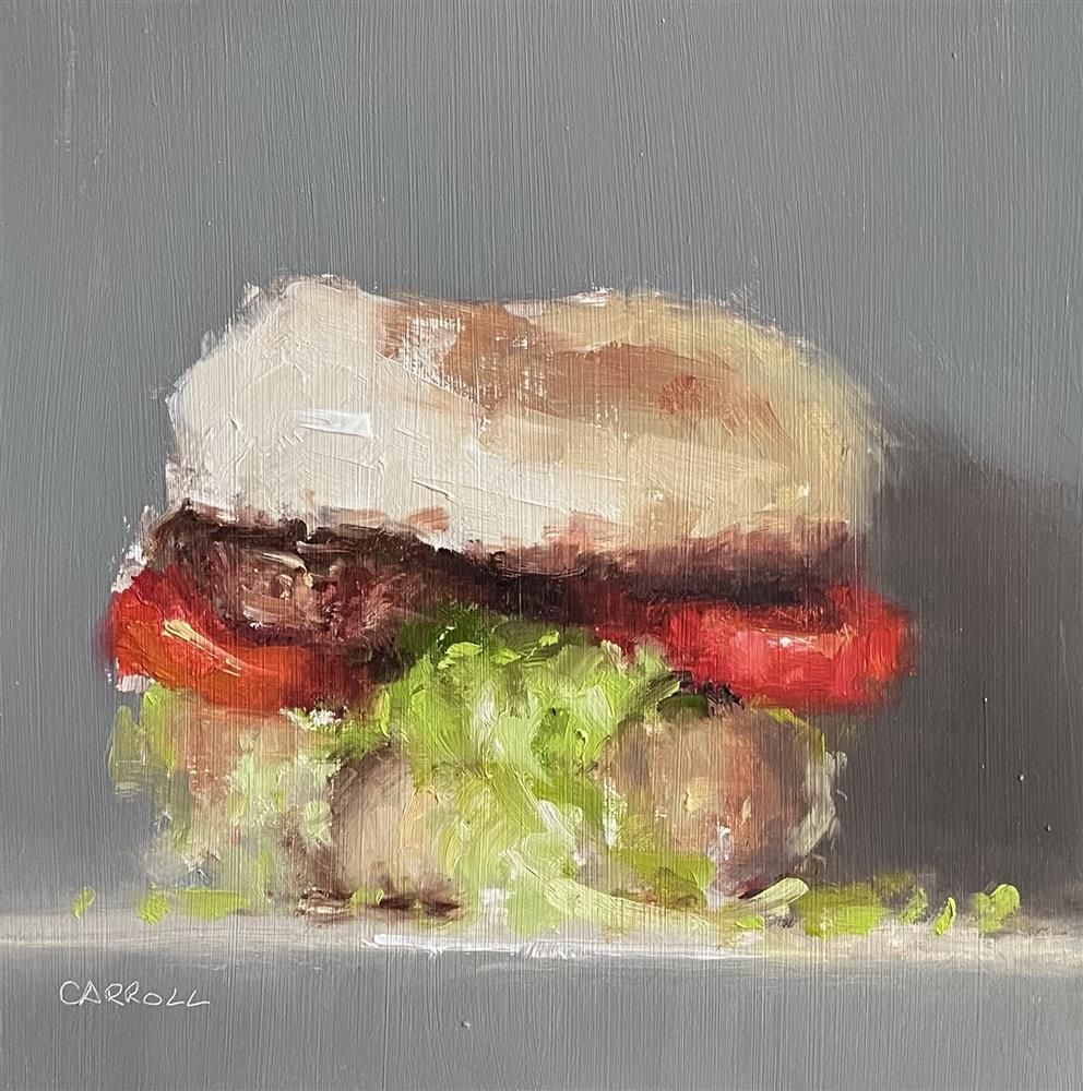 Neil Carroll - 'Burger' - Framed Original Painting