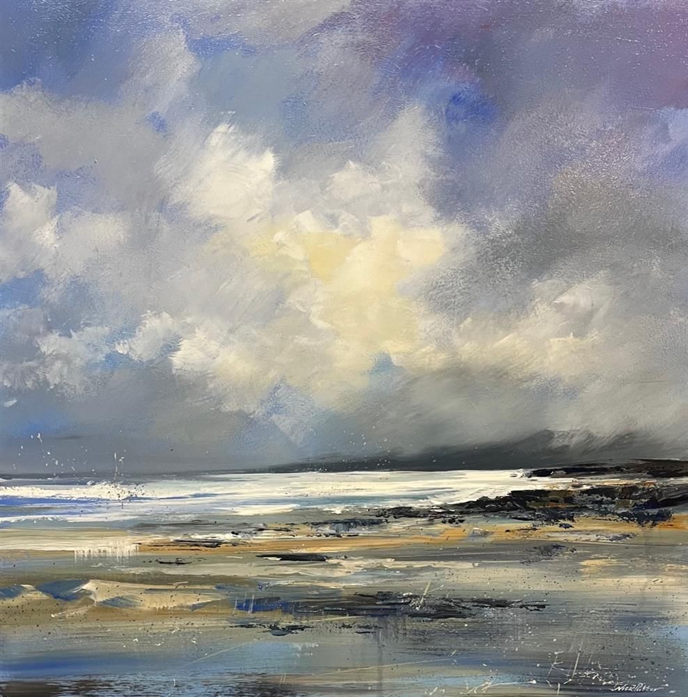 Nick Potter - 'Beachcombing' - Framed Original Art