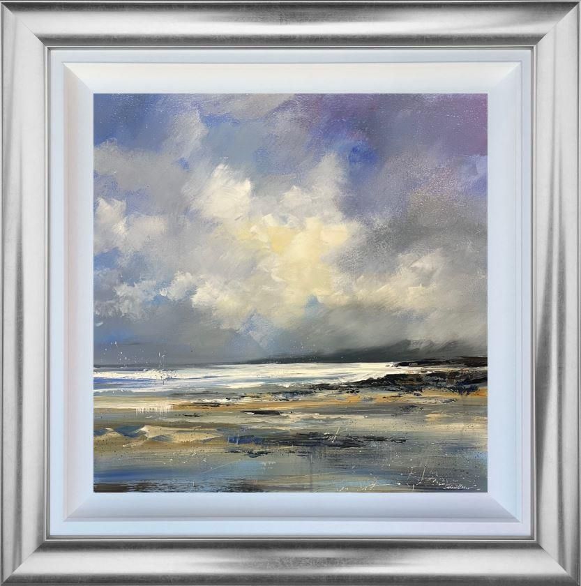 Nick Potter - 'Beachcombing' - Framed Original Art