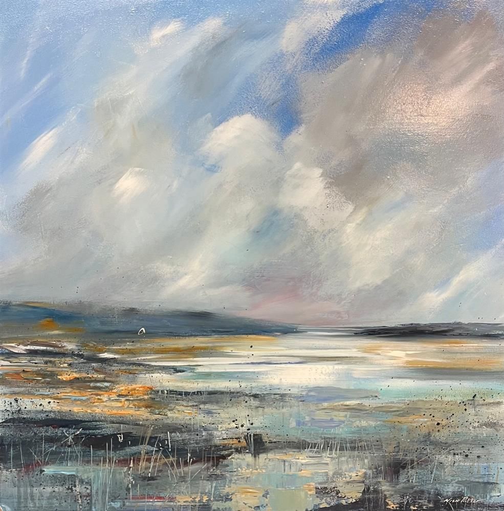 Nick Potter - 'Estuary' - Framed Original Art