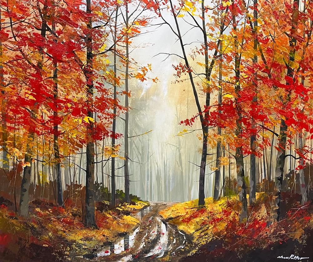 Nick Potter - 'Misty Morning' - Framed Original Art