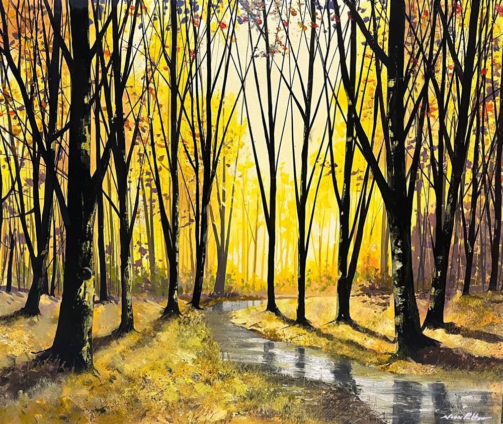 Nick Potter - 'Morning Glow' - Framed Original Art