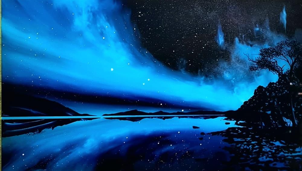 Richard King - 'Thriller'   - Framed Original Art