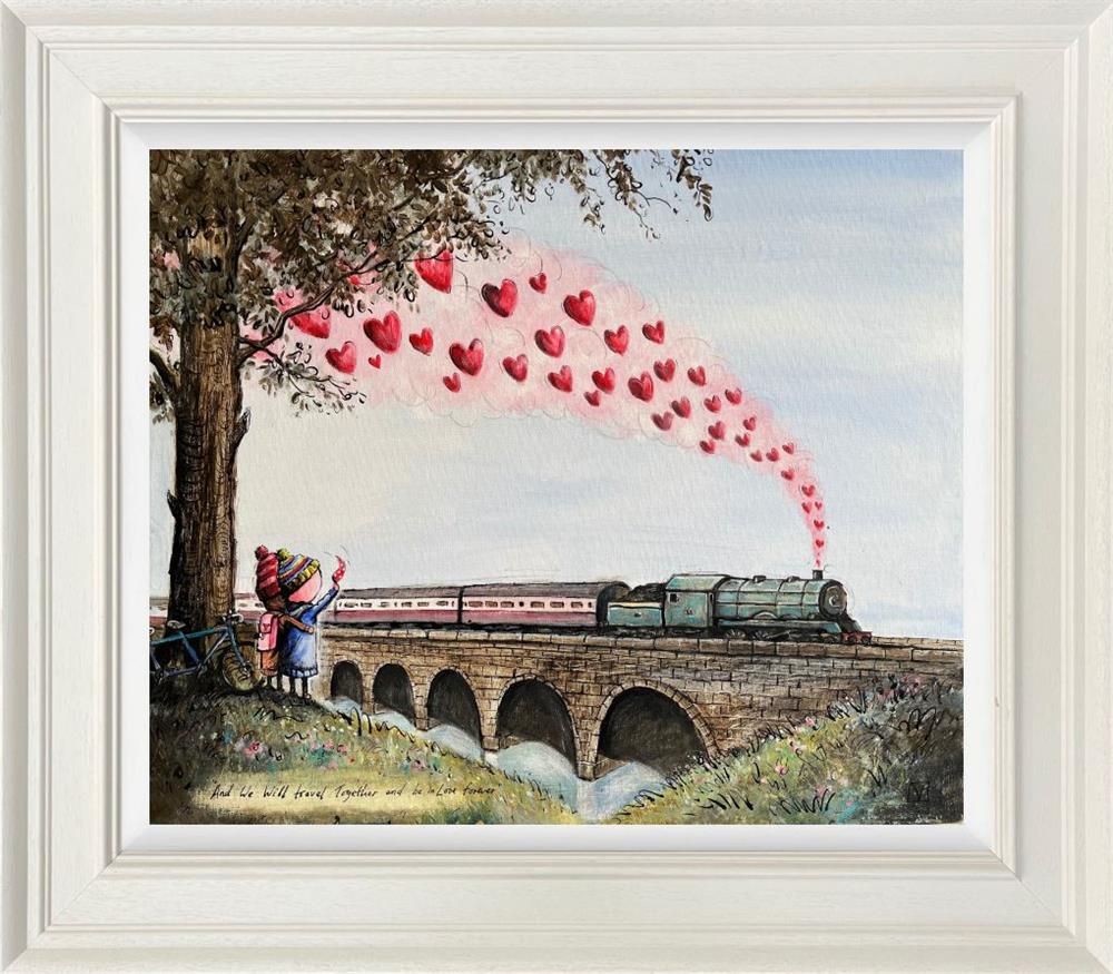 Michael Abrams - 'Be In Love Forever' - Framed Original Art