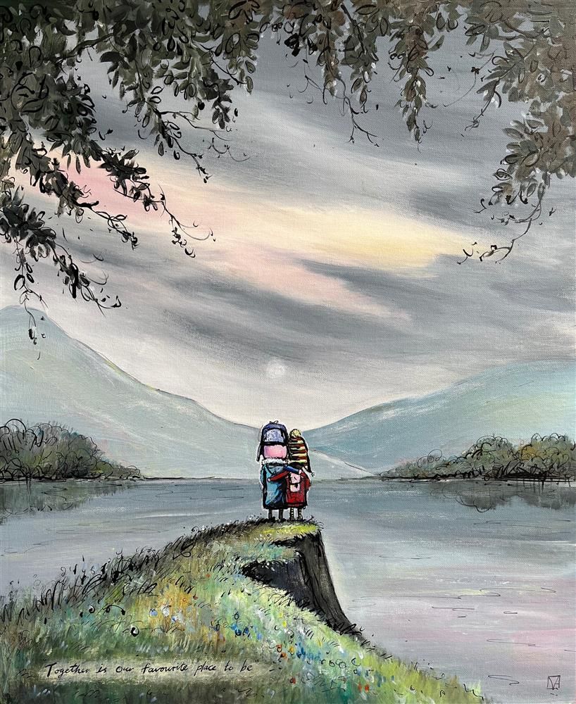 Michael Abrams - 'Our Favourite Place' - Framed Original Art