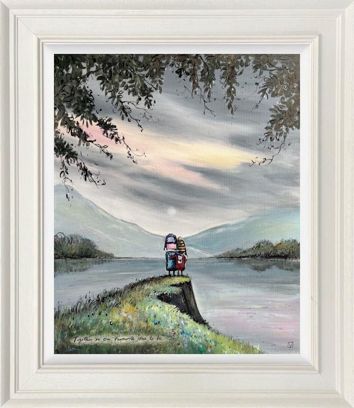 Michael Abrams - 'Our Favourite Place' - Framed Original Art