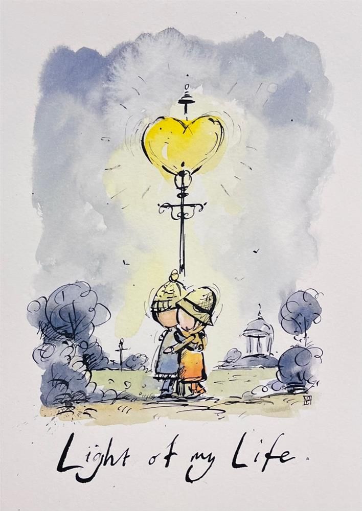 Michael Abrams - 'Light Of My Life' - Framed Original Art