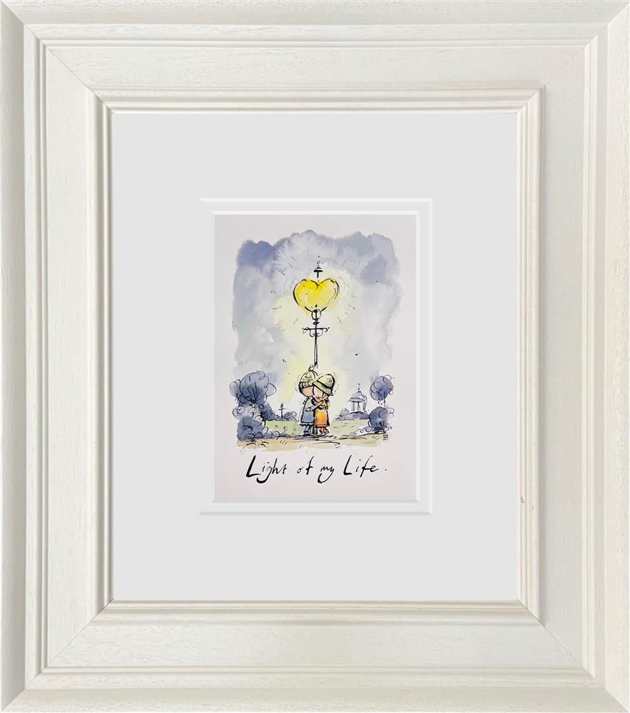 Michael Abrams - 'Light Of My Life' - Framed Original Art