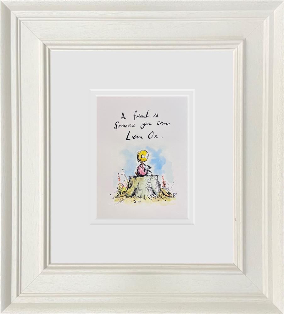 Michael Abrams - 'Lean On' - Framed Original Art