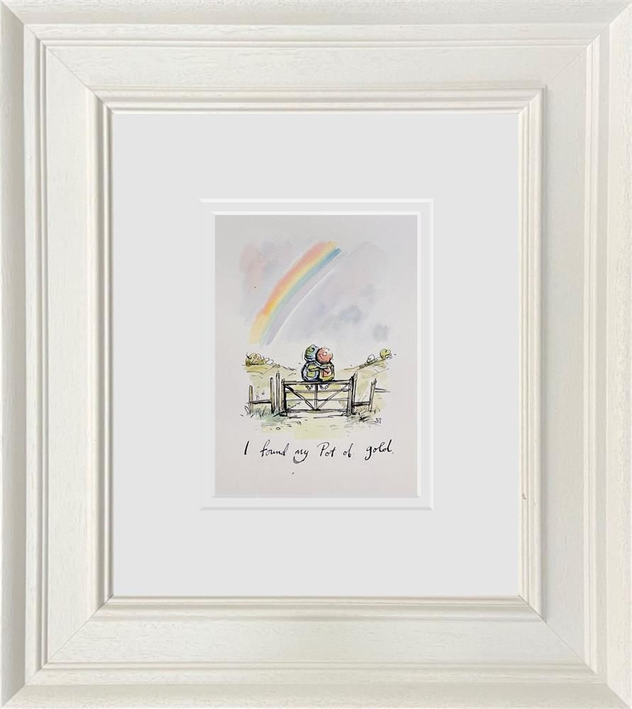 Michael Abrams - 'Pot Of Gold' - Framed Original Art