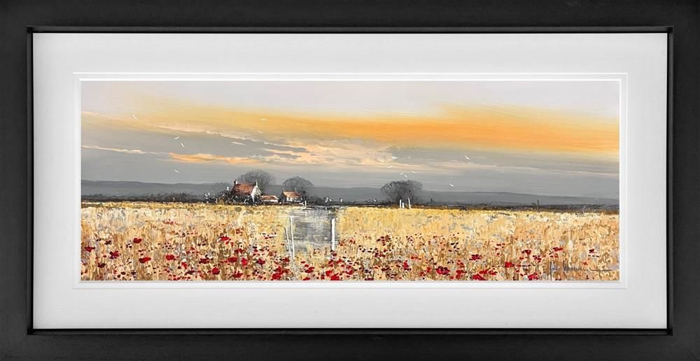 John Horsewell - 'Into The Field' - Framed Original Artwork