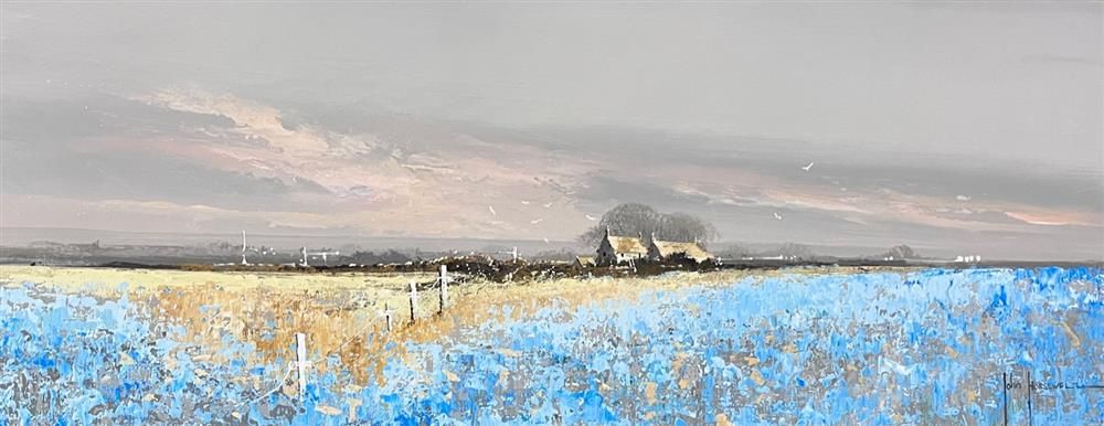 John Horsewell - 'Bluebell Stroll' - Framed Original Artwork