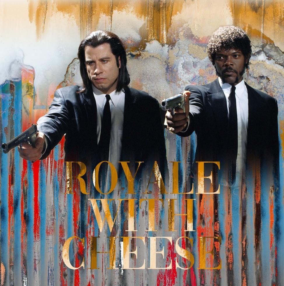 Sannib - 'Royle With Cheese' - Framed Original Art